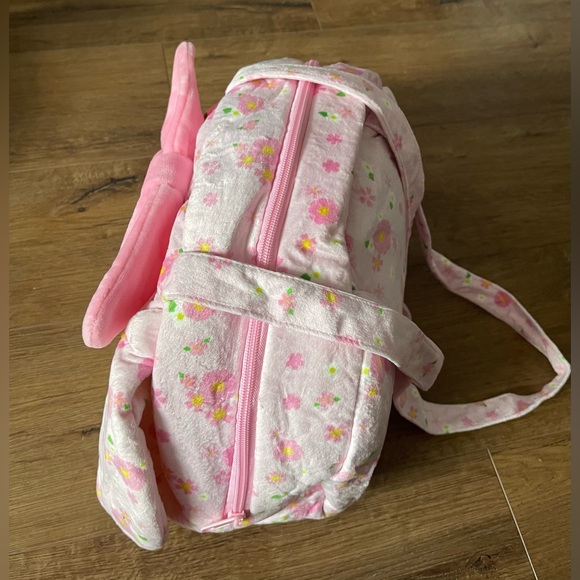 Brand New-MY MELODYPink Floral Clothe Tote Bag - Picture 15 of 16